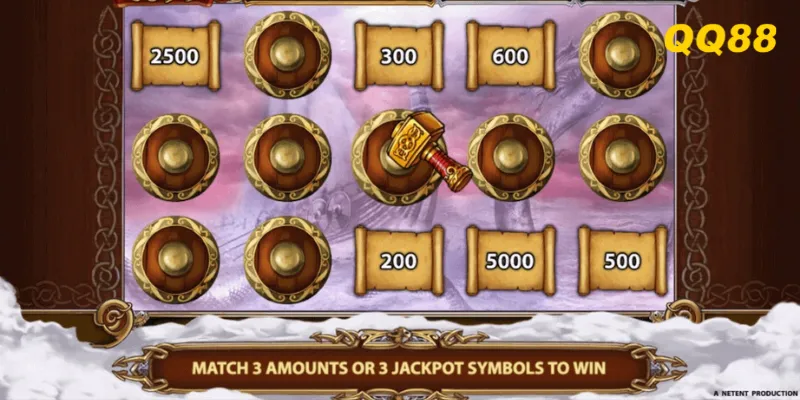 Game được thiết kế cơ chế jackpot 3 cấp độ